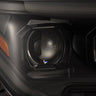 24-25 Toyota Tacoma / 25-up 4Runner LUXX-Series LED Projector Headlights Alpha-Black | AlphaRex