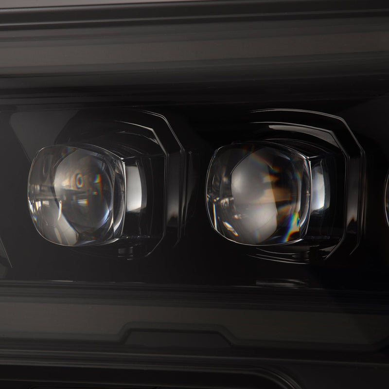 24-25 Toyota Tacoma / 25-up 4Runner NOVA-Series LED Projector Headlights Alpha-Black | AlphaRex