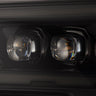 24-25 Toyota Tacoma / 25-up 4Runner NOVA-Series LED Projector Headlights Alpha-Black | AlphaRex