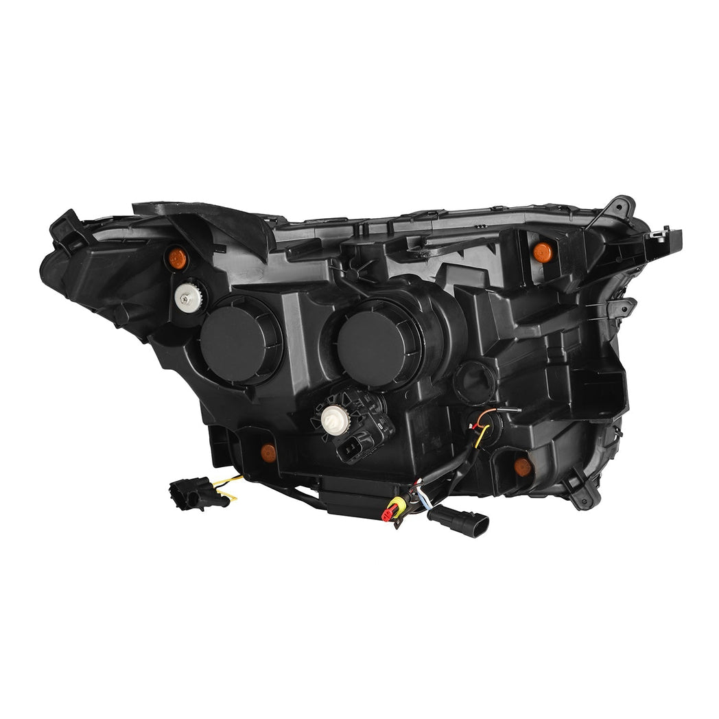24-25 Toyota Tacoma / 25-up 4Runner NOVA-Series LED Projector Headlights Black | AlphaRex
