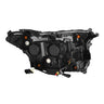 24-25 Toyota Tacoma / 25-up 4Runner NOVA-Series LED Projector Headlights Black | AlphaRex