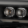 24-25 Toyota Tacoma / 25-up 4Runner NOVA-Series LED Projector Headlights Black | AlphaRex