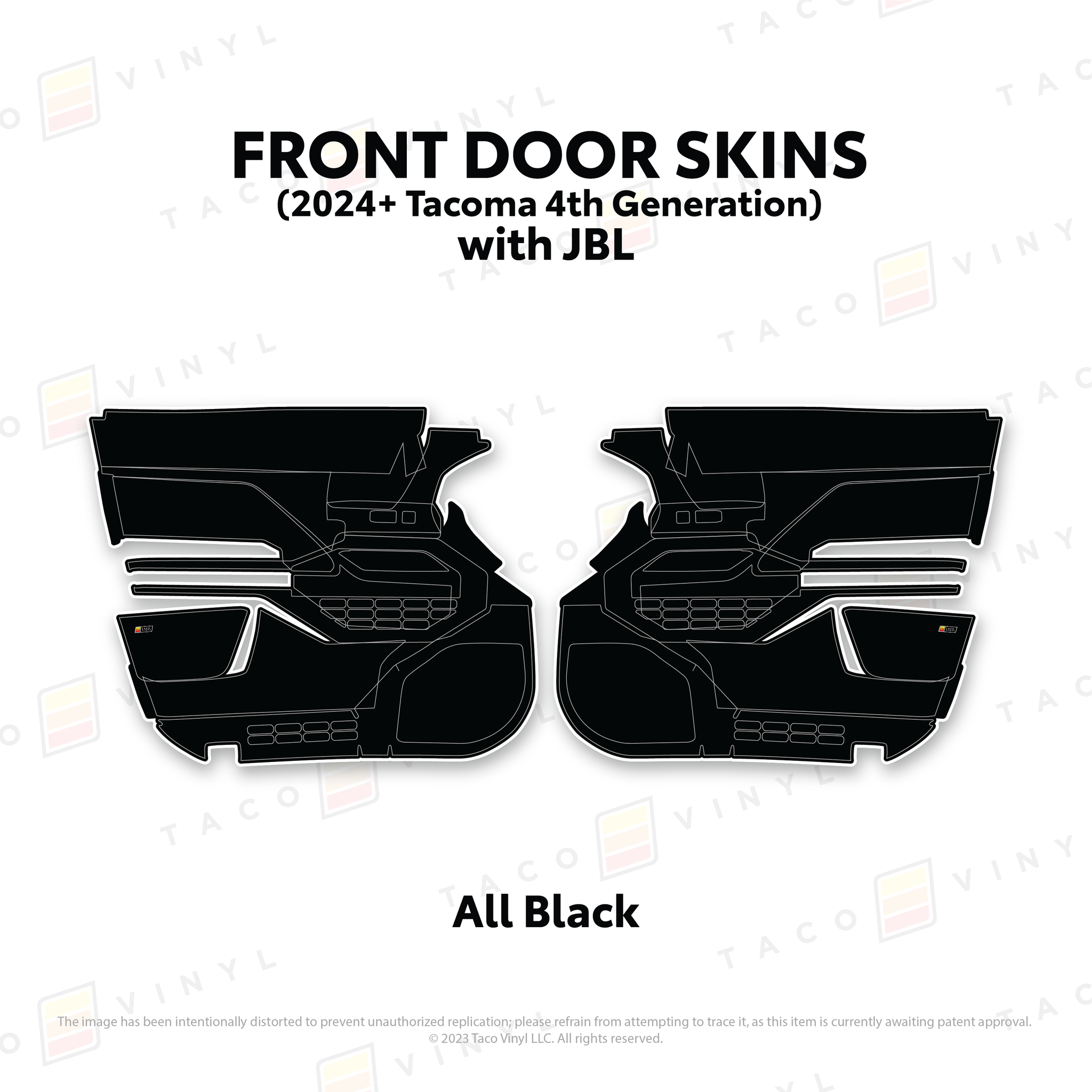 2024+ Tacoma Door Skins