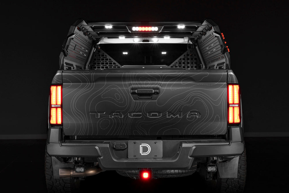 Diode Dynamics Kuat IBEX Bed Rack Kit for 2005-2025 Toyota Tacoma