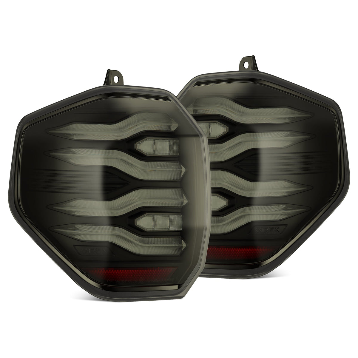 25-26 Toyota 4Runner LUXX-Series LED Tail Lights Black Smoke | AlphaRex