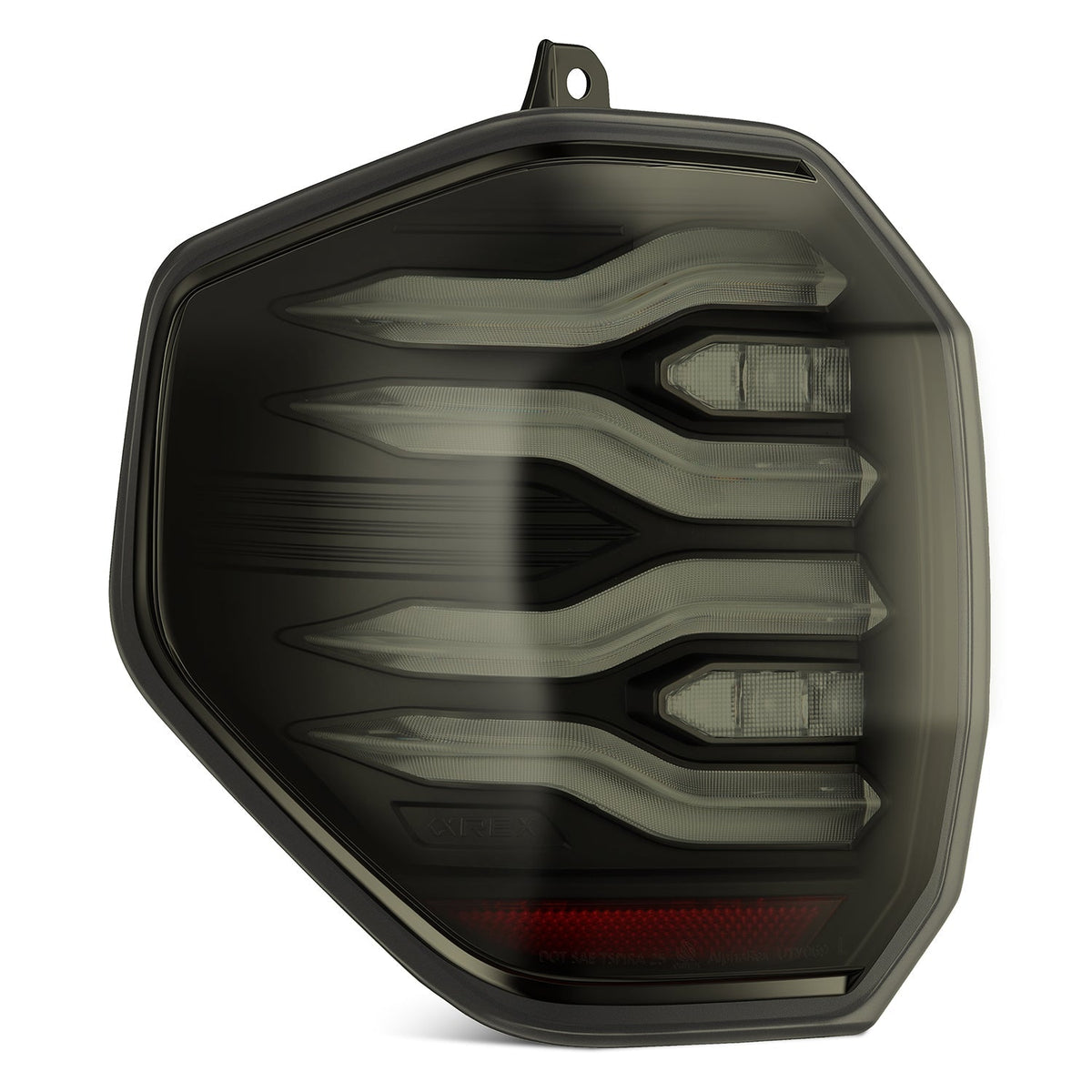 25-26 Toyota 4Runner LUXX-Series LED Tail Lights Black Smoke | AlphaRex