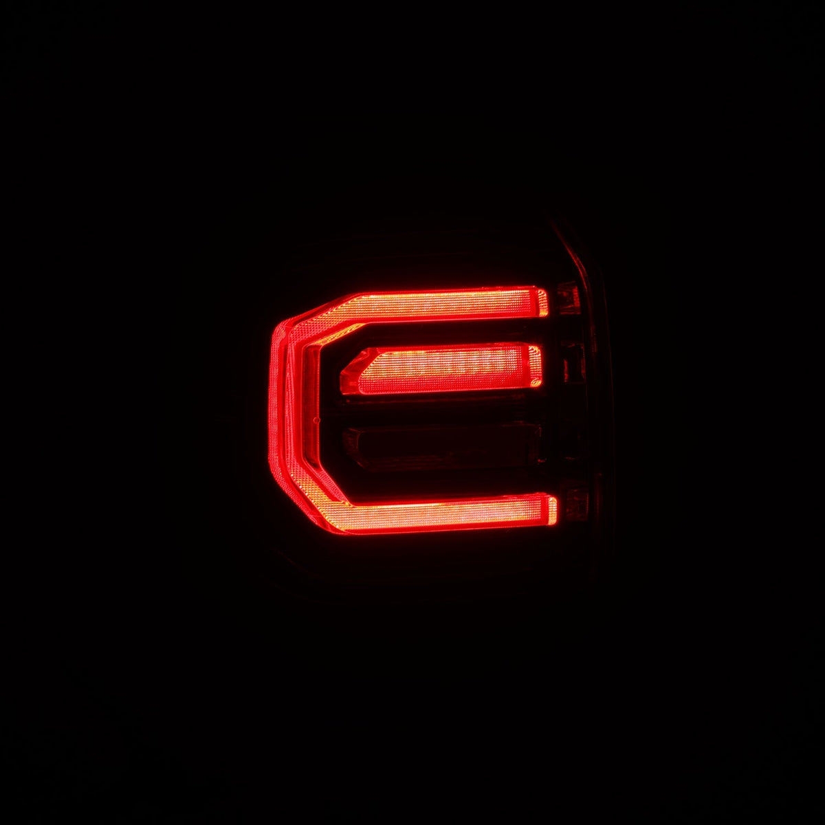25-26 Toyota 4Runner TOPO-ETCH NOVA-Series Prismatic LED Tail Lights Black Clear | AlphaRex