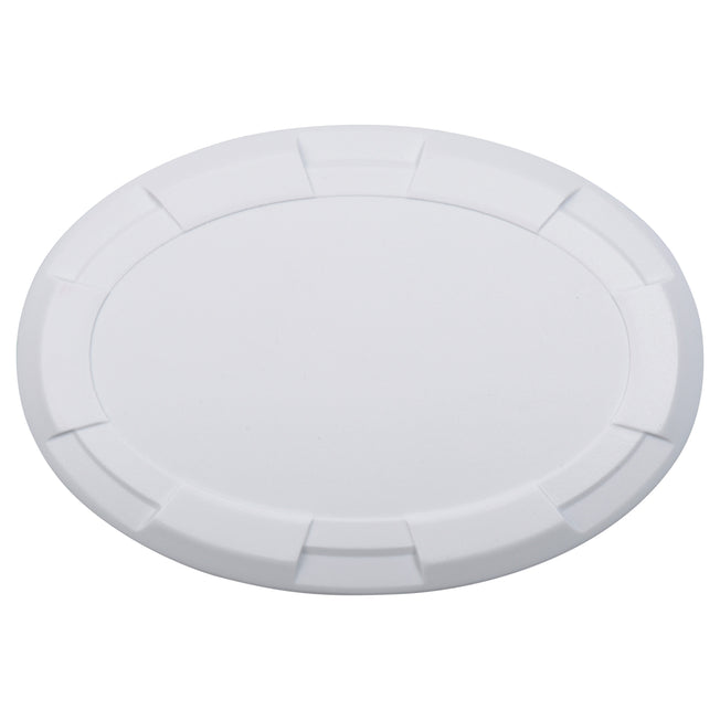 Steering Wheel Emblem Overlay (Select Toyota Models) - WHITE - BLANK