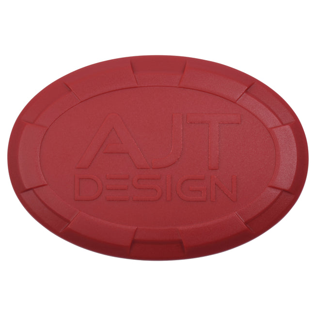 Steering Wheel Emblem Overlay (Select Toyota Models) - RED - AJT DESIGN