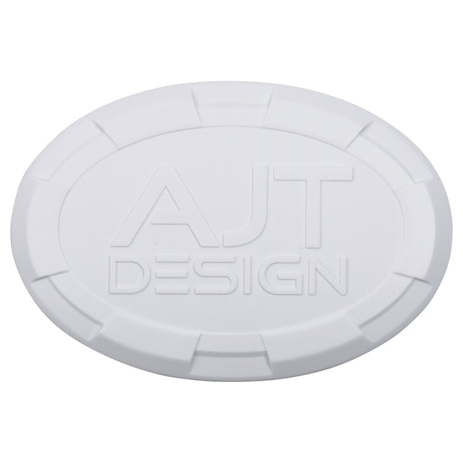 Steering Wheel Emblem Overlay (Select Toyota Models) - WHITE - AJT DESIGN