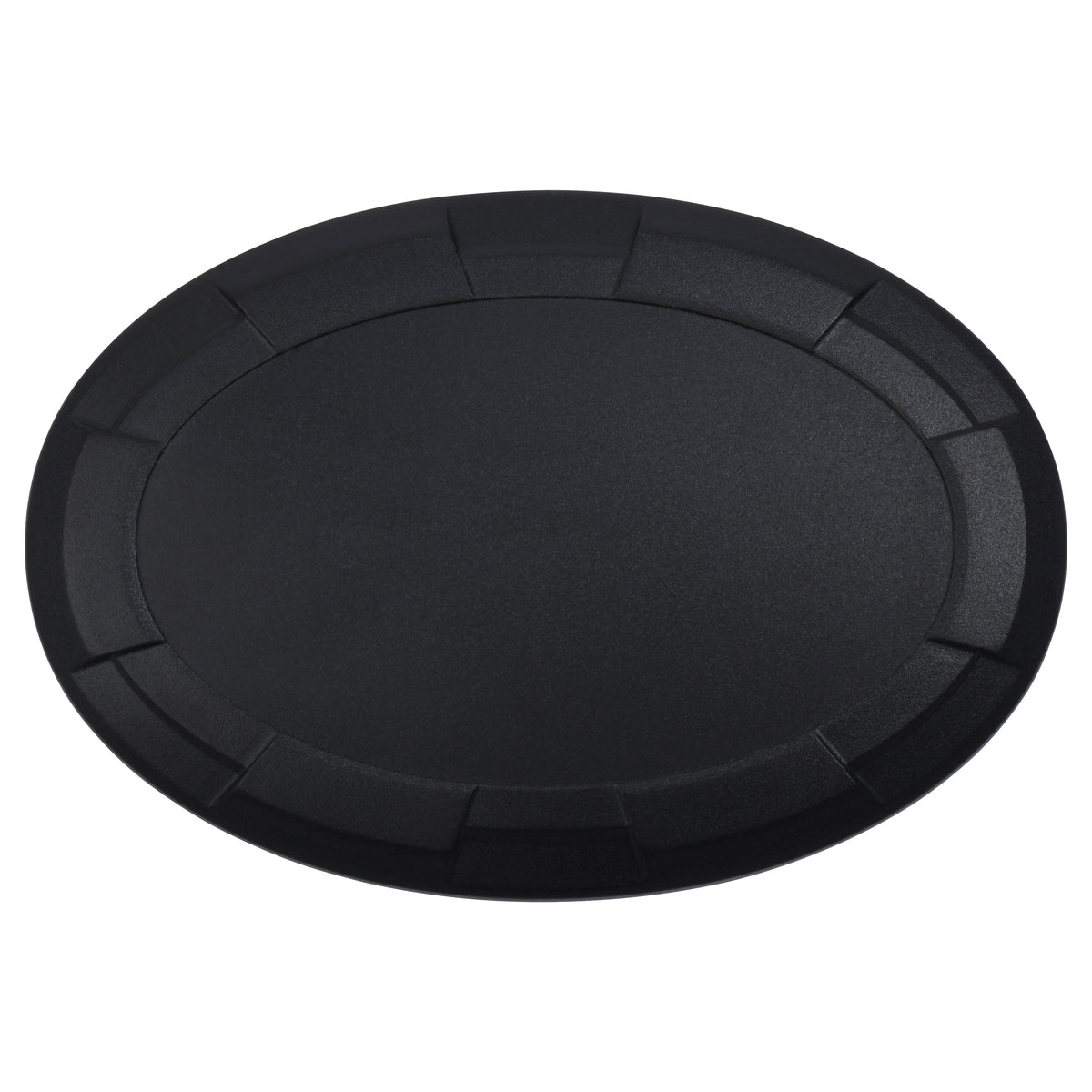 Steering Wheel Emblem Overlay (Select Toyota Models) - BLACK - BLANK