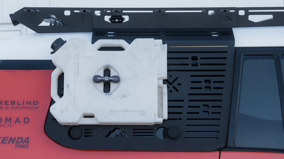 Window Panel Rotopax Mounting Kit