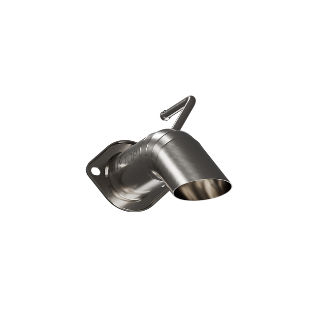 2024-Current Toyota Tacoma Titanium Axle Dump Exhaust Tip