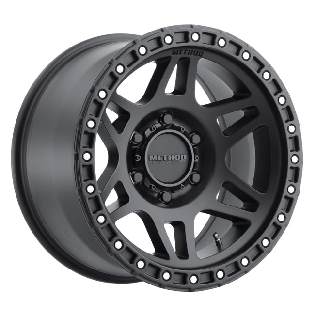 312 17x8.5 0mm Offset 6x5.5 106.25mm CB Matte Black Wheel