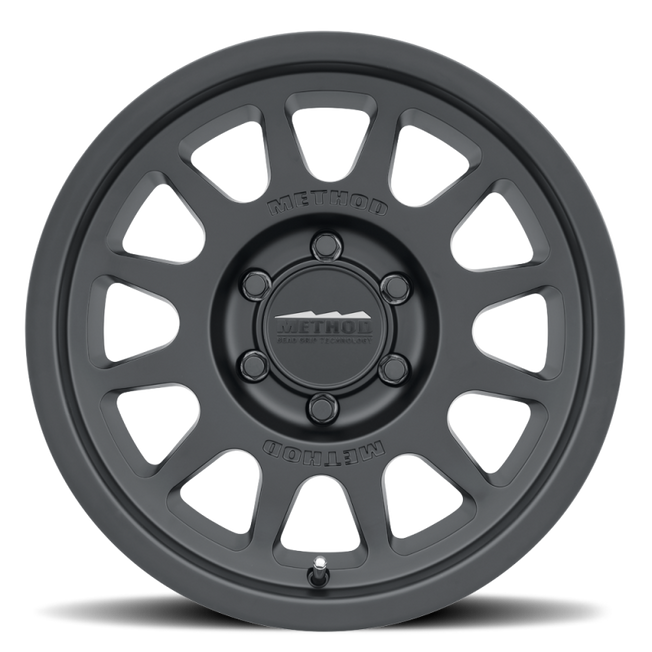 703 17x8.5 +35mm Offset 6x5.5 106.25mm CB Matte Black Wheel