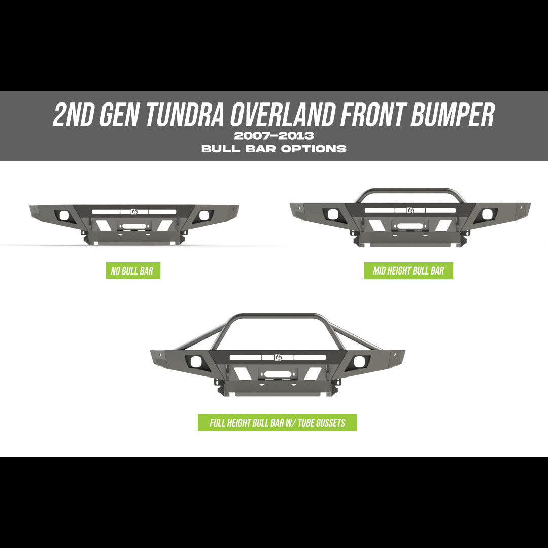 Cover photo for the Overland bumper by C4 Fabrication built for the early 2nd Generation Tundra.