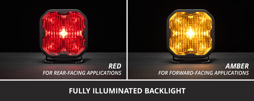 SS3 White Max LED Pod (pair)
