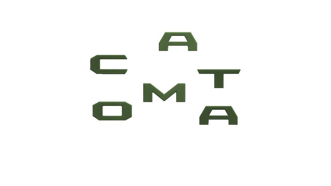 Glovebox Inlay (2016-2023 Tacoma) - ARMY GREEN