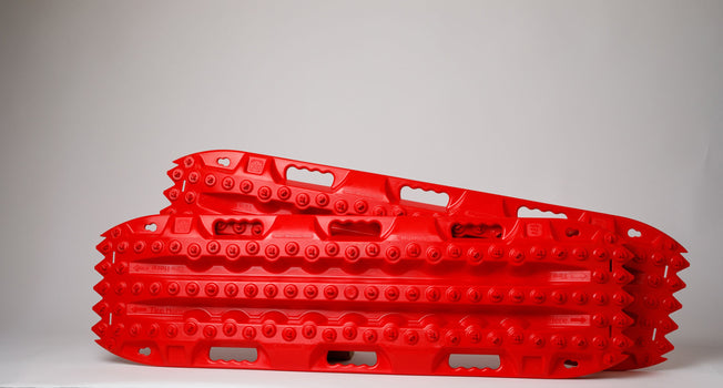 ActionTrax Recovery Boards - Red Pair | Off-Road Traction Mats USA Made