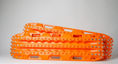 ActionTrax Metal Teeth Recovery Boards Orange (Pair) - Extreme Traction Mats