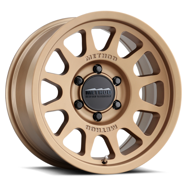 703 16x8 0mm Offset 6x5.5 106.25mm CB Method Bronze Wheel