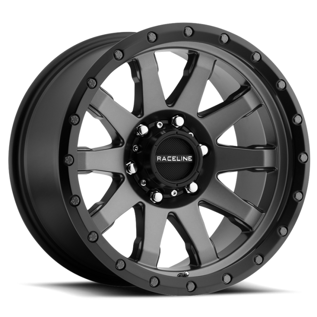 934G Clutch 17x8.5in / 6x139.7 BP / 0mm Offset / 106.1mm Bore - Gunmetal Wheel