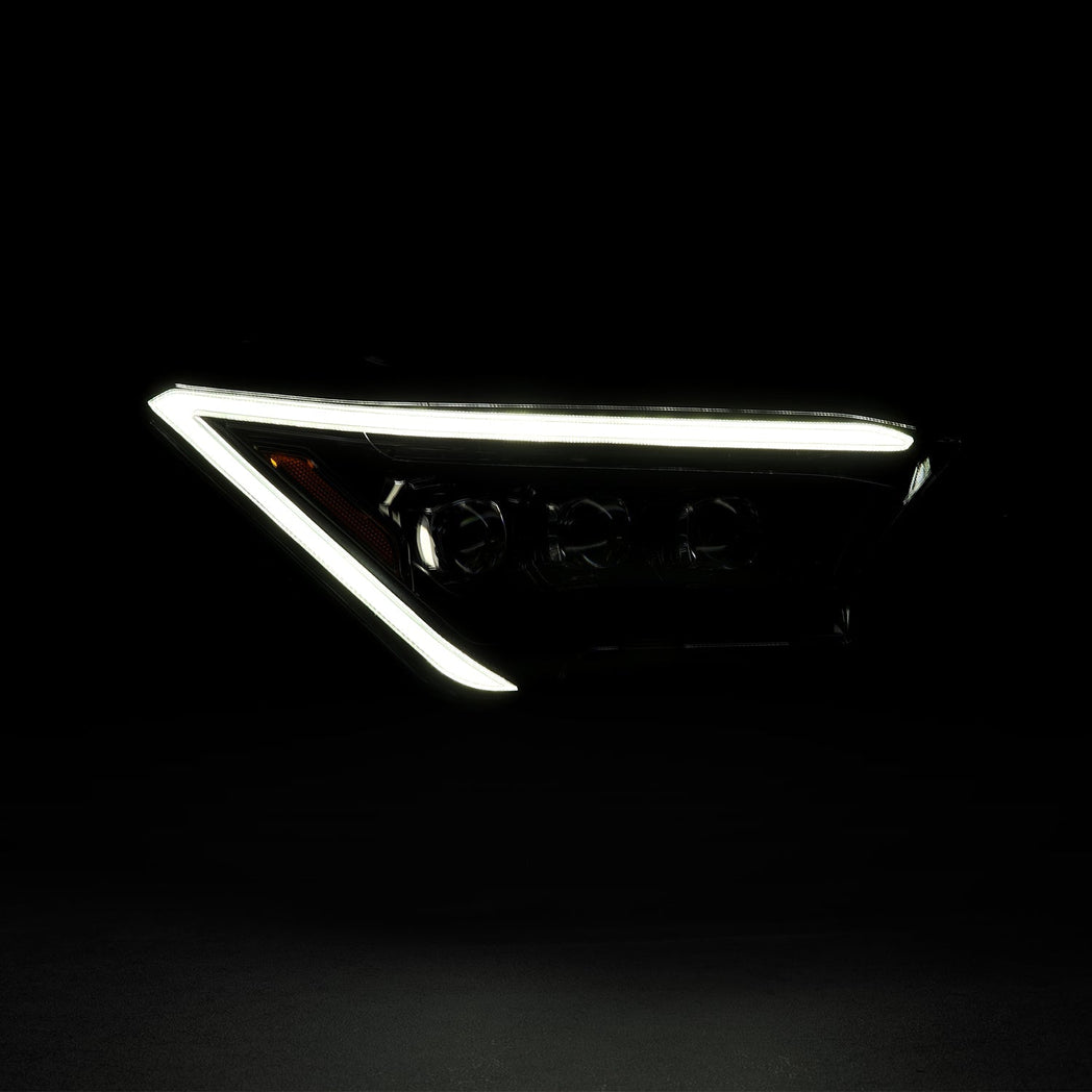 24-25 Toyota Tacoma / 25-up 4Runner NOVA-Series LED Projector Headlights Black | AlphaRex