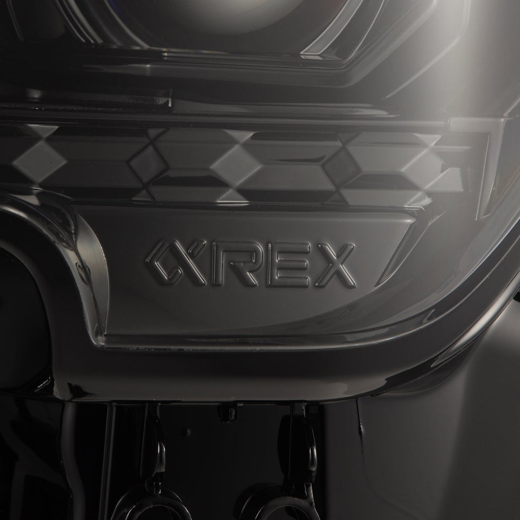 24-25 Toyota Tacoma / 25-up 4Runner OG-Style LUXX-Series LED Projector Headlights Alpha-Black | AlphaRex