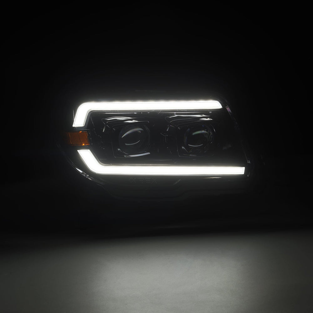 03-09 Toyota 4Runner LUXX-Series LED Projector Headlights Alpha-Black | AlphaRex