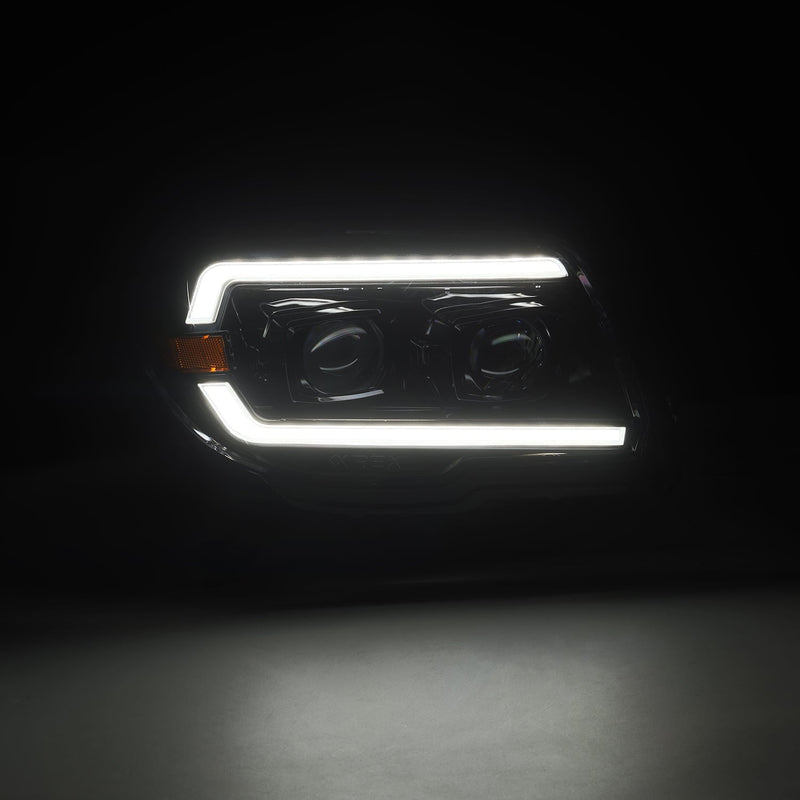 03-09 Toyota 4Runner LUXX-Series LED Projector Headlights Alpha-Black | AlphaRex