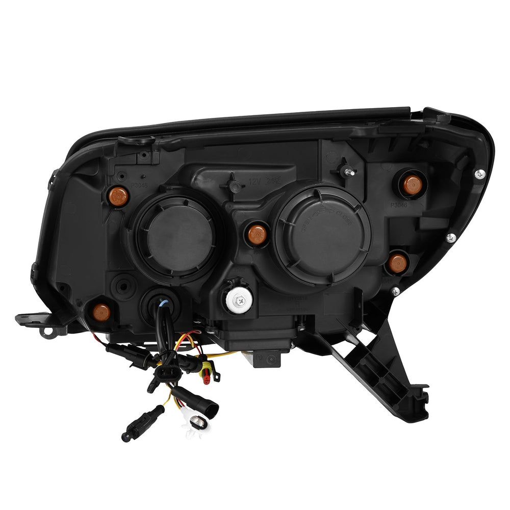 03-09 Toyota 4Runner LUXX-Series LED Projector Headlights Alpha-Black | AlphaRex