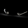 Digital renders showing the structure of the C4 High Clearance Additions meant to be used with the Lo-Pro winch bumper. 