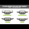 Sophisticated 4runner front bumper 5th gen overland series / 2014+
