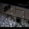 Close-up of the hitch on the C4 bumper for the 5th Gen 4Runner.