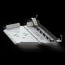 Digital rendering showing the interior of the rear skid plates from C4 Fabrication for the 5th Gen 4Runner.