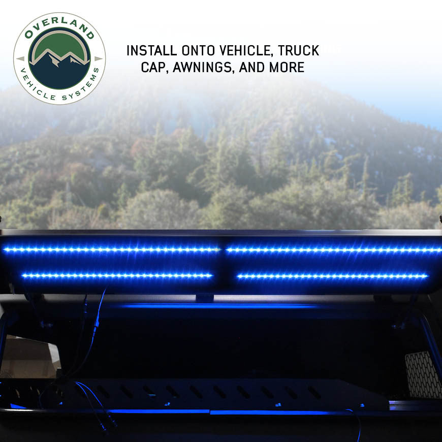 4 Pcs Universal LED Light Kit In Use
