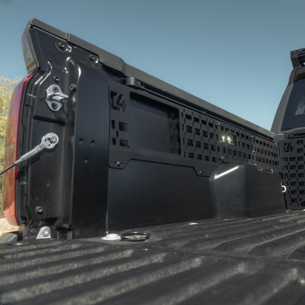 Tacoma Bed Side MOLLE Panels made for maximum gear hauling