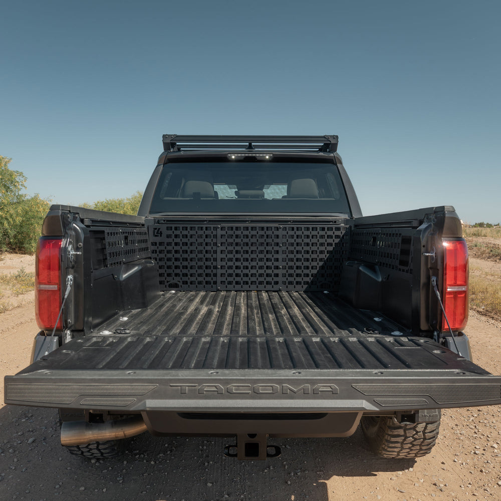 Cab Storage panels installed on 4th Gen Toyota Tacoma