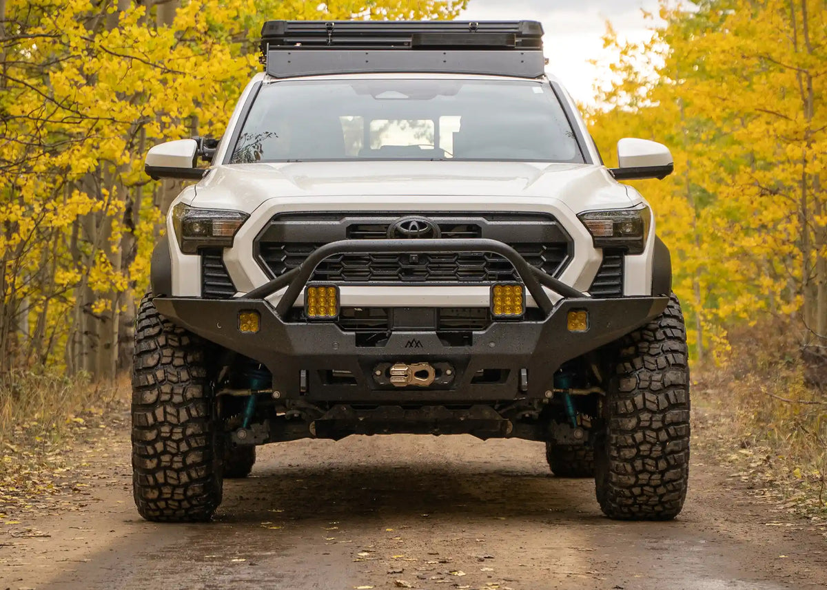 Hi-Lite Overland Toyota Tacoma Front Bumper 4th Gen (2024-2025) [Prerunner Bull Bar]