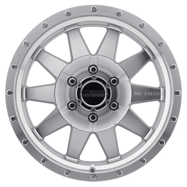 301 The Standard 17x8.5 +25mm Offset 6x5.5 108mm CB Machined/Clear Coat Wheel