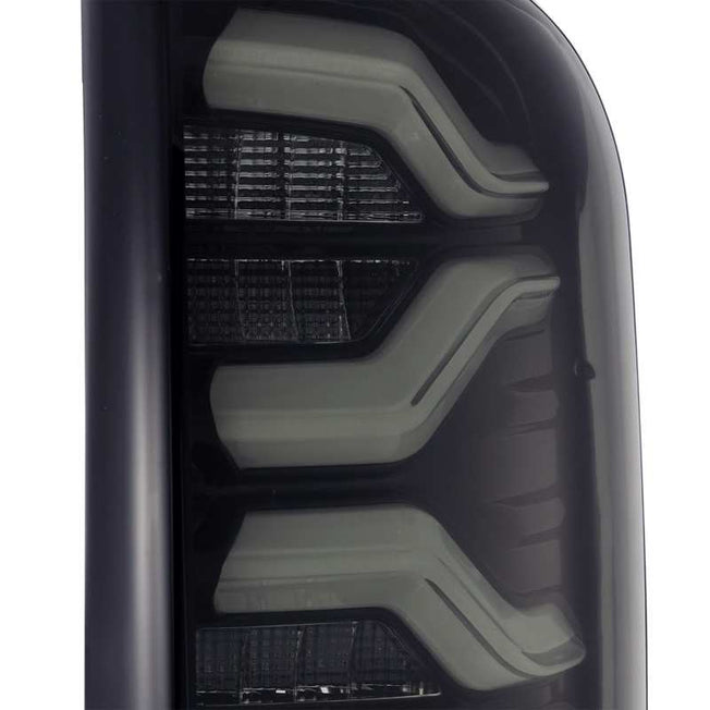 16-20 Toyota Tacoma PRO-Series LED Tail Lights Jet Black