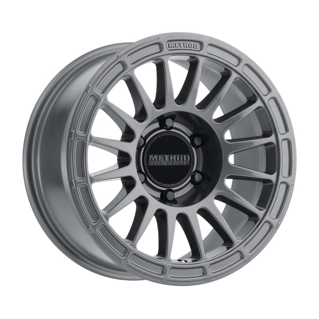 314 17x8.5 0mm Offset 6x5.5 106.25mm CB Gloss Titanium Wheel