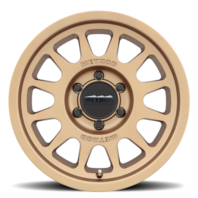 703 16x8 0mm Offset 6x5.5 106.25mm CB Method Bronze Wheel