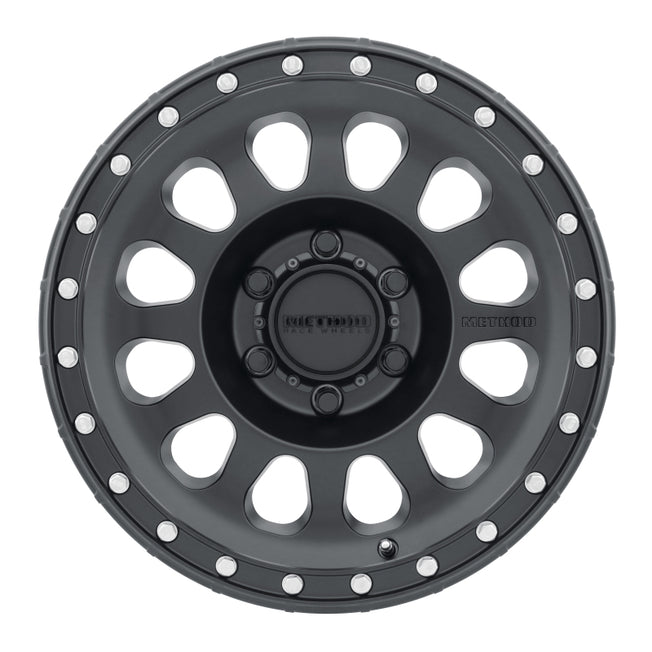 315 17x8.5 0mm Offset 6x5.5 106.25mm CB Matte Black Wheel