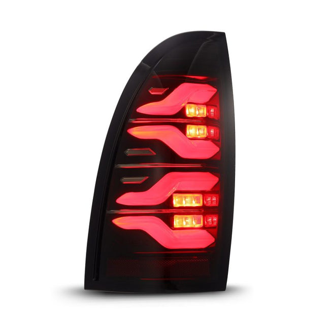 05-15 Toyota Tacoma LUXX LED Taillights Blk/Red w/Activ Light/Seq Signal