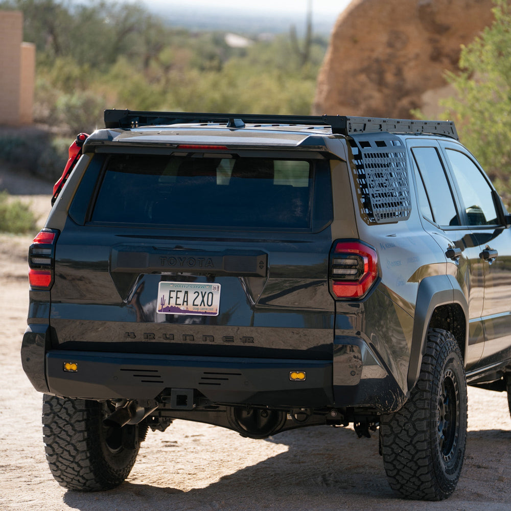 Rear angle of the 6th Gen 4Runner Exterior MOLLE Panel