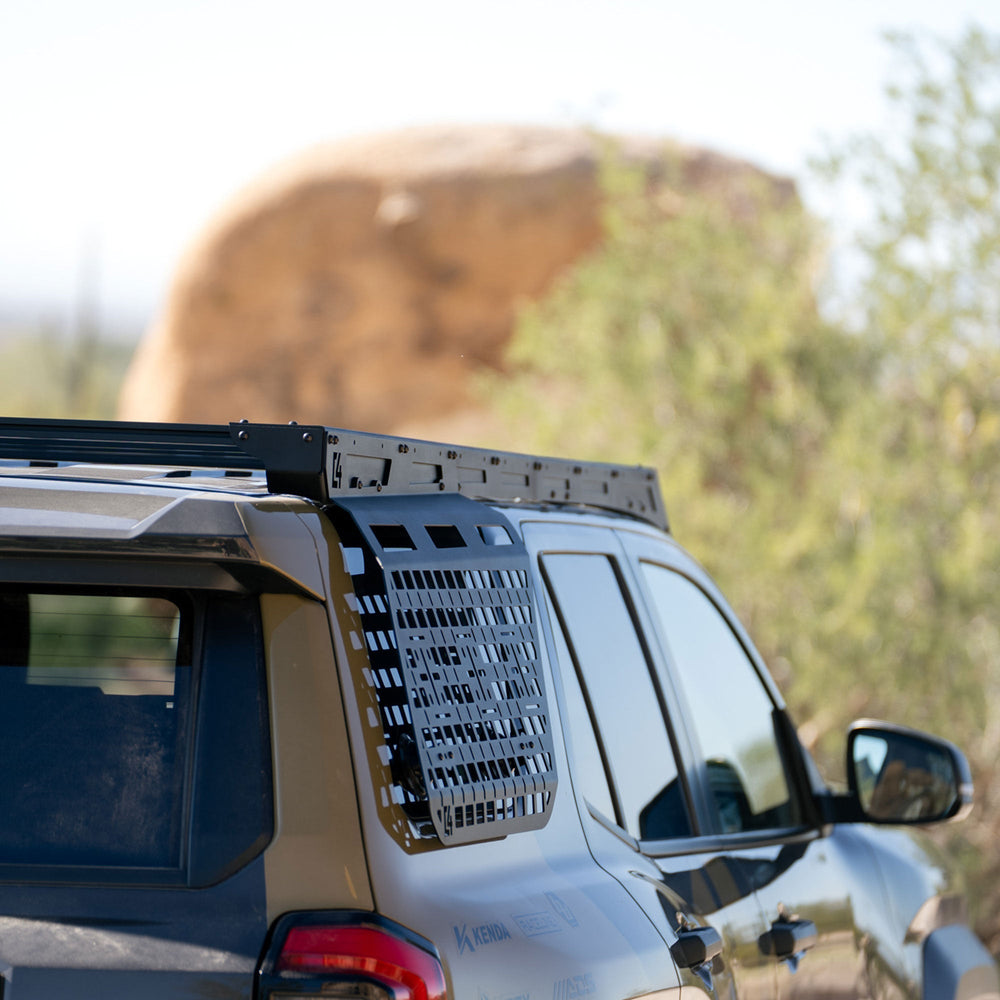 Rear angle of the 6th Gen 4Runner Exterior MOLLE Panel