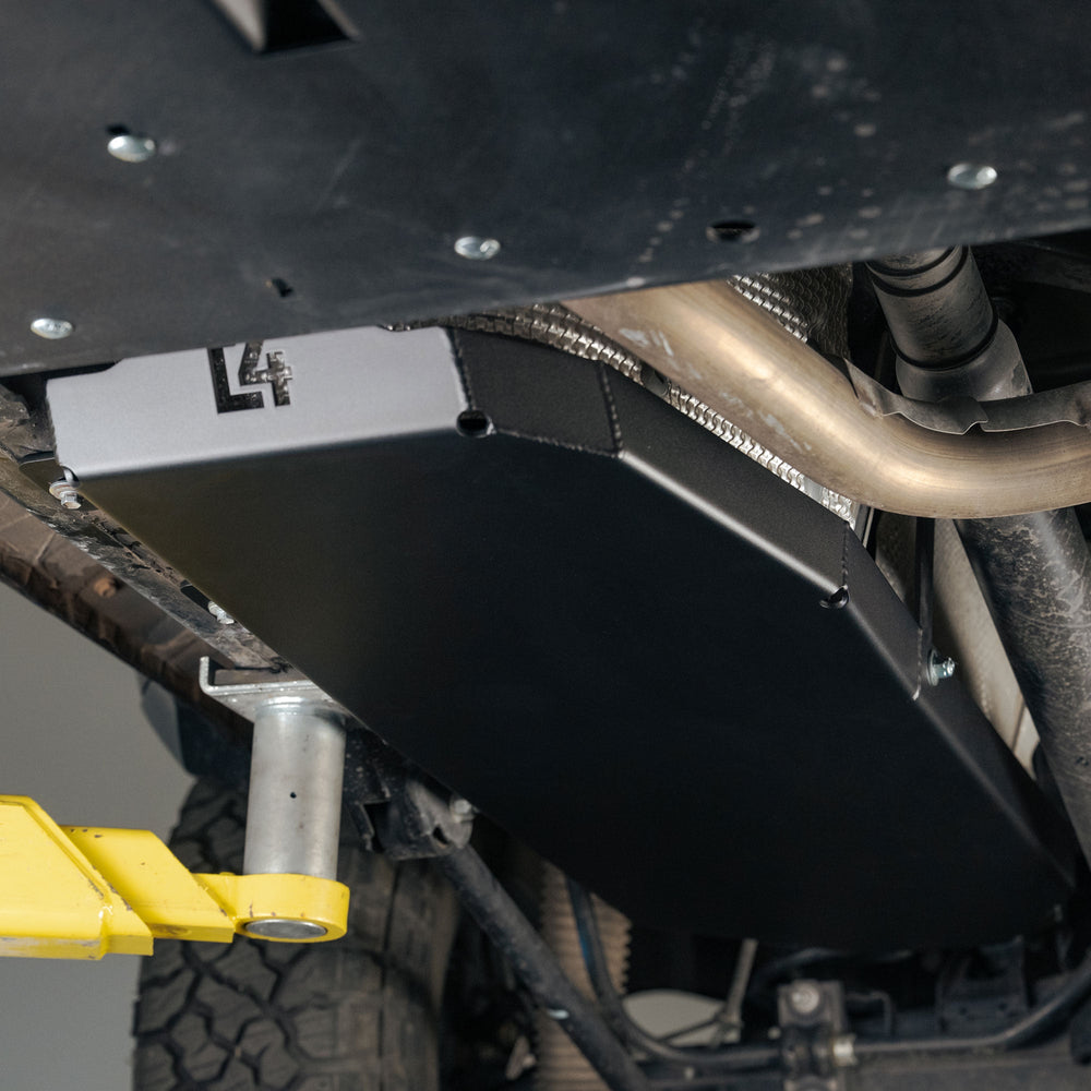 Powdercoated 6th Gen 4Runner Fuel Tank Skid Plate