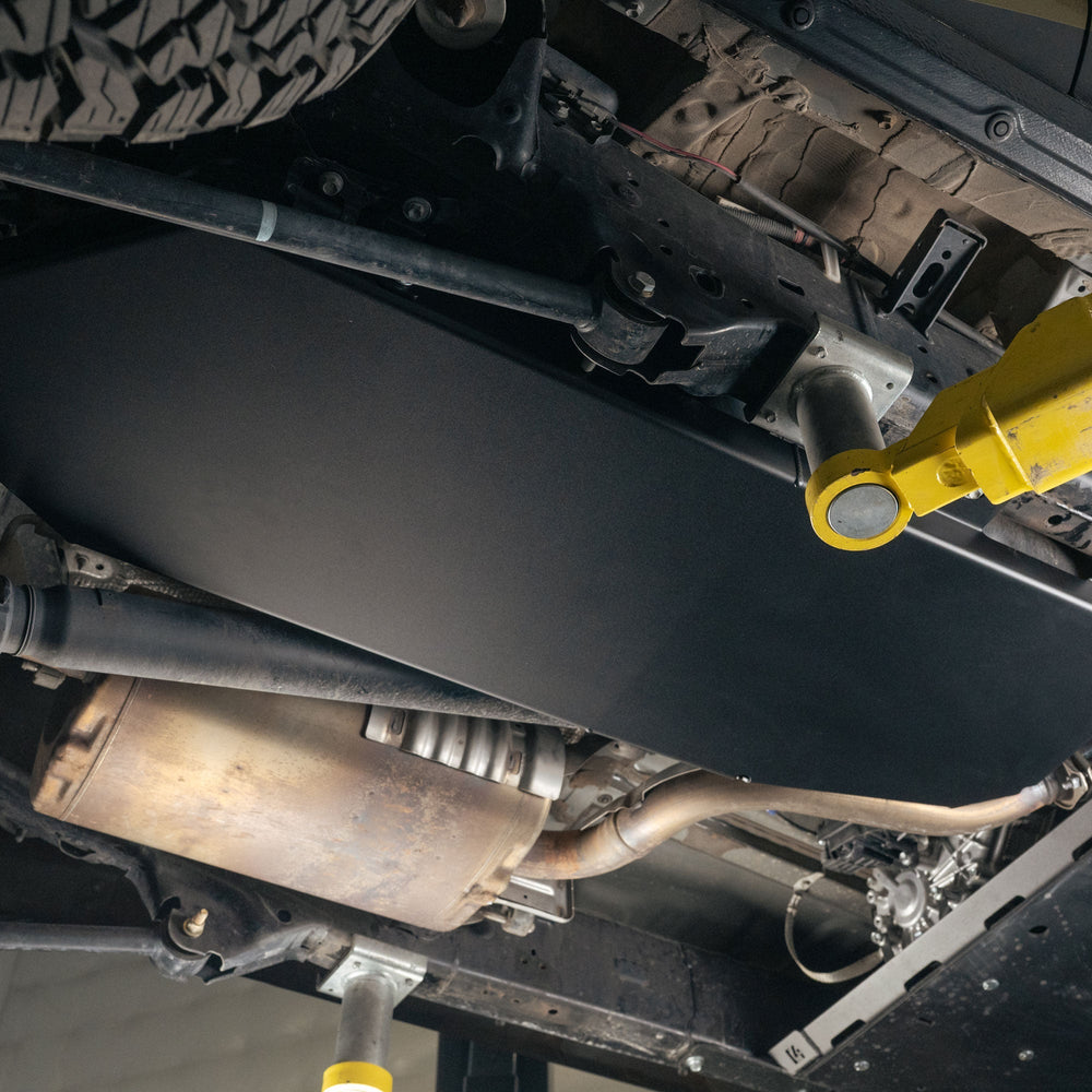 Flat side of the 6th Gen 4Runner Fuel Tank Skid Plate