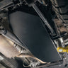 Close-up of undercarriage with 6th Gen 4Runner Fuel Tank Skid Plate